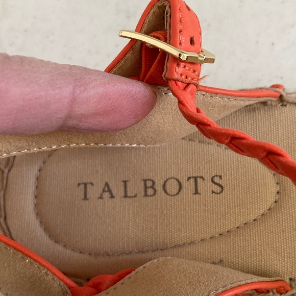 NWOT Talbots Citrus Embroidered Espadrilles - Picture 2 of 5